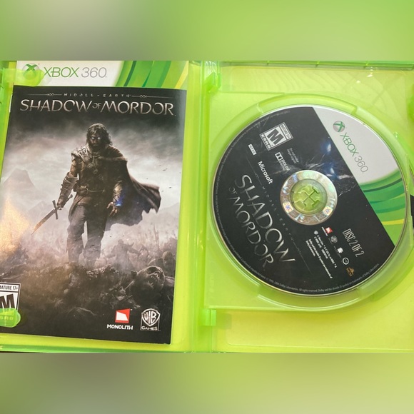 XBOX 360 Shadow Of Mordor Game - Picture 2 of 4